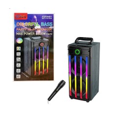 Altavoz Inalámbrico Portátil Sing-e JQS9401 con Micrófono Gris